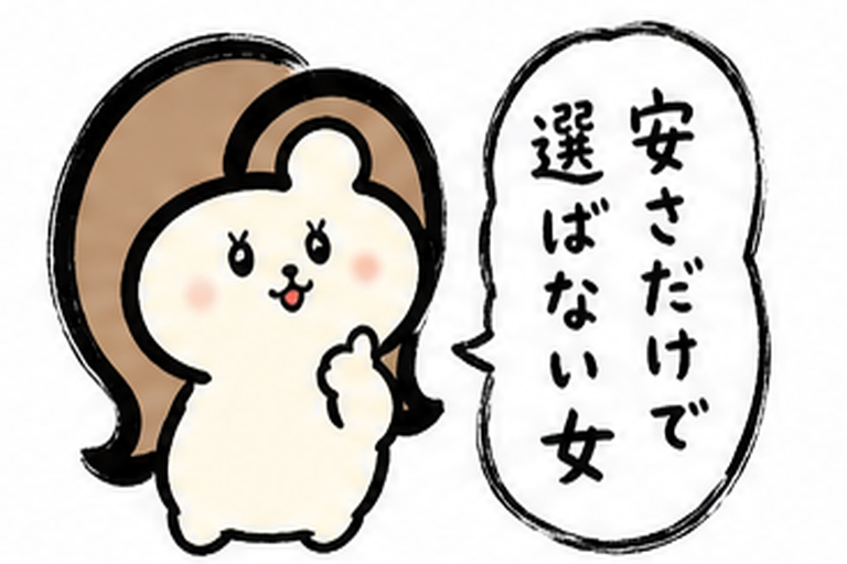 「安さだけで選ばない女」カツ子|安い医療脱毛の落とし穴に注意