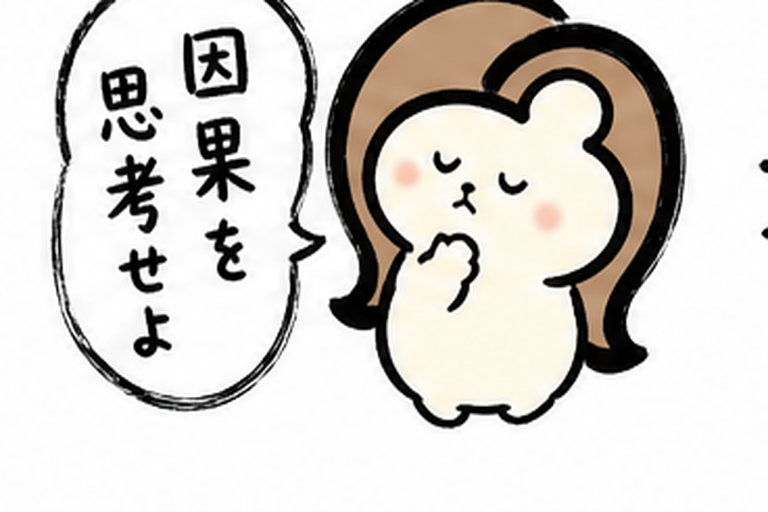 「因果を思考せよ」カツ子｜肌トラブルは原因から考える
